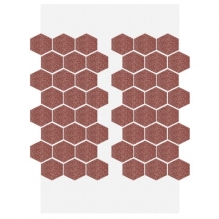 Фасадная система АМК Соты Однотонный цвет 401