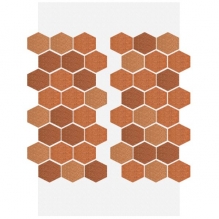 Фасадная система АМК Соты Микс 500