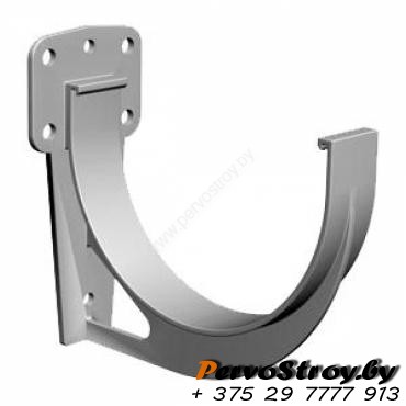 Кронштейн желоба Эконом Альта-Профиль Белый - изображение 1