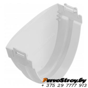 Заглушка ПВХ Эконом Альта-Профиль Белый - изображение 1