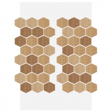 Фасадная система АМК Соты Микс 100 - изображение 1