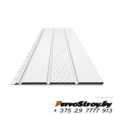 Софит ПВХ Budmat, RAL 9003 Белый - изображение 1