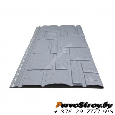  Цокольный сайдинг Доломит, Серия "Rockvin", Серо-голубой - изображение 1