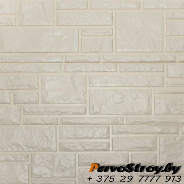  Цокольный сайдинг Доломит, Серия "Rockvin", Слоновая кость - изображение 2