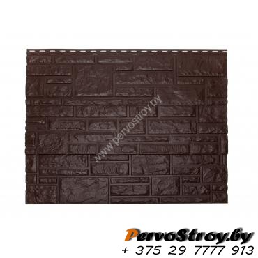  Цокольный сайдинг Доломит, Серия "Rockvin", Корица - изображение 2