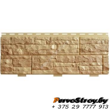 ЦОКОЛЬНЫЙ САЙДИНГ ДОЛОМИТ, СЕРИЯ "СКАЛИСТЫЙ РИФ", Янтарь - изображение 1