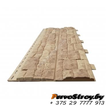 ЦОКОЛЬНЫЙ САЙДИНГ ДОЛОМИТ, СЕРИЯ "СКАЛИСТЫЙ РИФ", Янтарь - изображение 3