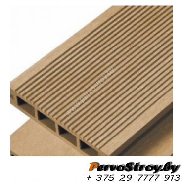 Террасная доска Timber Wood Decking OAK дуб, цвет жёлтый ( 3 метра ) - изображение 1