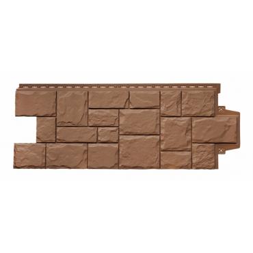 Фасадные панели Grand Line Стандарт Глина Крупный камень - изображение 1