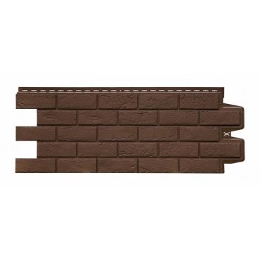 Фасадные панели Grand Line Стандарт Земля Состаренный кирпич - изображение 1