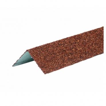 Угол металлический внешний Технониколь Hauberk Терракотовый кирпич - изображение 1