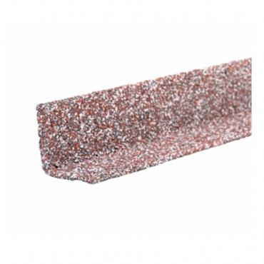 Угол металлический внутренний Технониколь Hauberk Мраморный кирпич - изображение 1