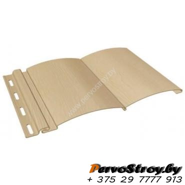 Виниловый сайдинг Fineber (Файнебер) - BlockHouse, Сандал - изображение 1