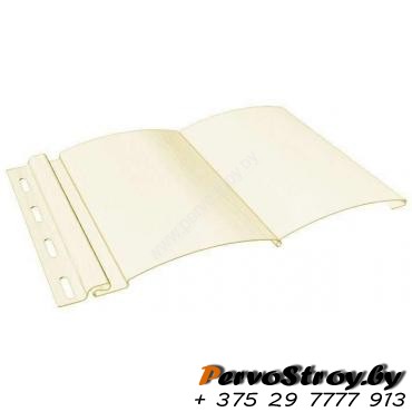 Виниловый сайдинг Fineber (Файнебер) - BlockHouse, Слоновая кость - изображение 1