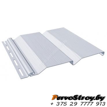 Виниловый сайдинг Fineber (Файнебер) - Standart, Серо-Голубой - изображение 1