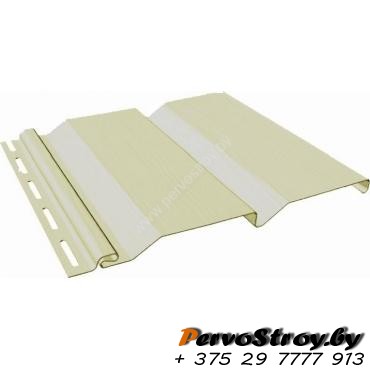 Виниловый сайдинг Fineber (Файнебер) - Standart, Слоновая кость - изображение 1