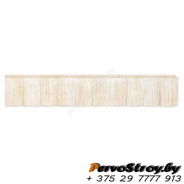 Фасадные панели Grand Line "ЯФАСАД" Сибирская дранка,цвет Слоновая кость - изображение 1