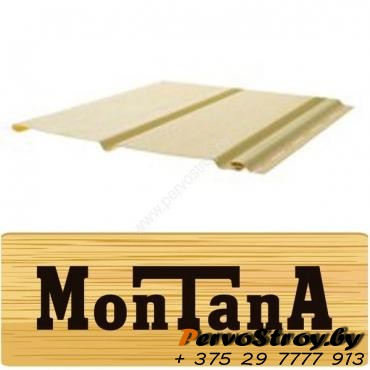 Сайдинг FineBer Montana, Желтый - изображение 1