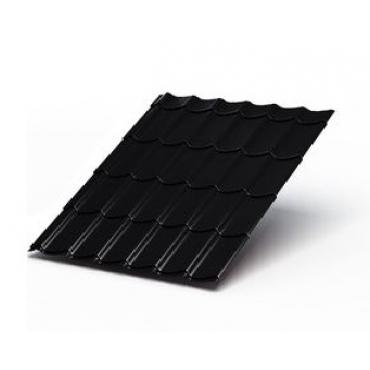 Металлочерепица Монтеррей Черный - изображение 1