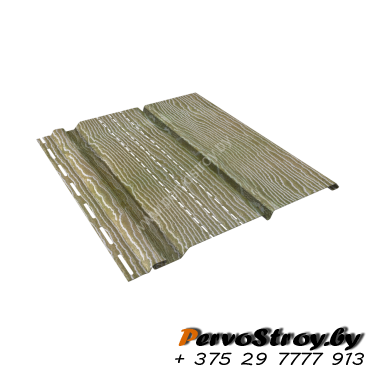 Софит Timberblock дуб натуральный с частичной перфорацией - изображение 1