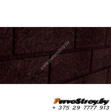 Сайдинг Стоун Хаус Кирпич коричневый - изображение 1