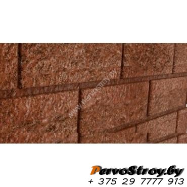 Сайдинг Стоун Хаус Кирпич красный - изображение 1