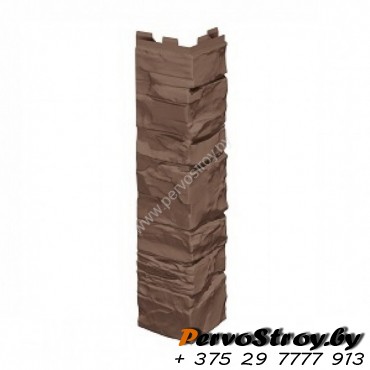 Угол коричневый  VILO SOLID STONE (BROWN) - изображение 1