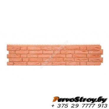 Фасадные панели Яфасад, демидовский кирпич цвет Красный  - изображение 1
