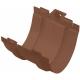 Муфта желоба Эконом Альта-Профиль Коричневая