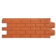 Фасадные панели Grand Line Стандарт Терракотовый кирпич Состаренный кирпич