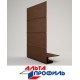 J-Фаска коричневая люкс акрил  альта-профиль ( 3м )