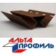 Угол внутренний коричневый люкс акрил альта-профиль ( 3м )