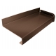 Отлив коричневый для винилового сайдинга  5см  ( 2 метра )